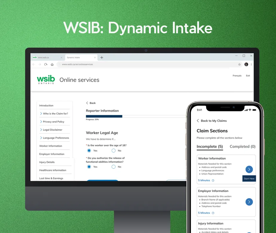 WSIB: Dynamic Intake